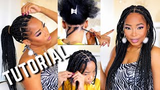 Easy: How To Hold The Hair And Grip The Root For Box Braids | Karrill Dadiva