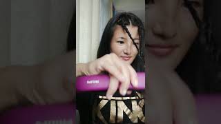 How I Crimp My Hairs  Using Hair Straightener| See Results  #Short #Hairscrimp #Hairstyle