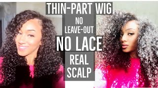 Thin-Part Wig Everything You Need To Know - Featuring "Kym" Wavy/Curly Texture