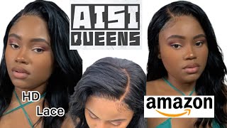 5X5 Hd Closure Wig Install | 18 Inches Using Got2B Spray | Aisi Queens