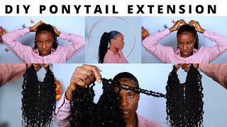 Crochet Ponytail Extensions: How To Do Them In Just 5 Minutes!
