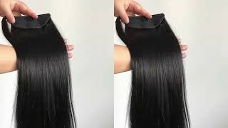 Love Beauty Wig | 18Inch Natural Straight Ponytail Human Hair