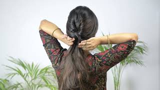 Easy Bun For Thin Hair|Beginner'S Guide|Beautybook By Asmita