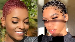14 Very Short & Sexy Hairstyles For Black Ladies
