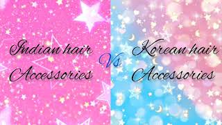 Indian Bridal Look And Hair Accessories Vs Korean Bridal Look And Hair Accessories #Trending #Dress