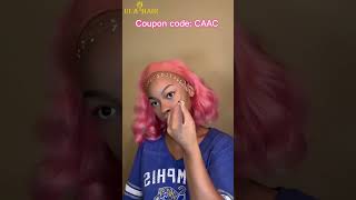 Beauty On Budget  Rose Pink Color Lace Front Bob Wig Review Ft.@Ulahair