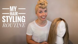 How To Style A Hum Hair Wig - Tips + Products |  My Cancer Journey