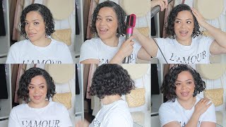 Updated | How I Blow Dry My Curly Hair | Dyson Air Wrap Demo