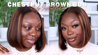 Easiest Install!! Chestnut Brown Highlighted Wig| Luvme Hair | Beginner Friendly