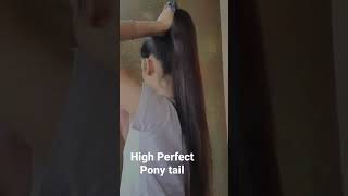 Ponytail Hairstyle 14M Views  #Shorts
