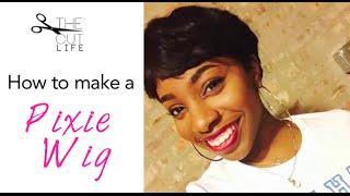 How To Make A Pixie Cut Wig