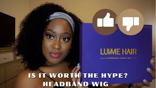 Luvme Headband Wig - Is It Worth The Hype? |  Luvme Hair Jerry Curl Headband Wig Review