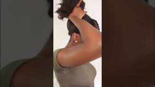Protective Hairstyle On Natural Hair, 4C Natural Easy Hairstyle