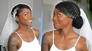 I Think I Like This One Betterrr!!  Finding My Wedding Hairstyle Part Ll | Keke J.