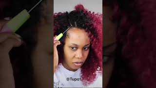 Watch Me Slay This Crochet Afro Look . Subscribe To My Channel  #Protectivestyle #Fyp #Naturalhair