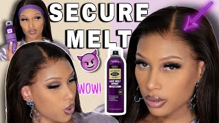 Strong Hold  Protect Your Edges Ebin Lace Melt Vitamin E Spray Melt Lace Wig Install