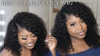 No Leave Out V Part Wig | No Lace No Glue | 5 Minute Install | Klaiyi Hair