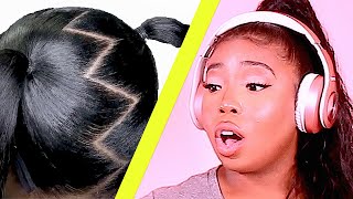  Reacting To The Best Ponytail Methods! | Breanna Reacts! | Episode #8