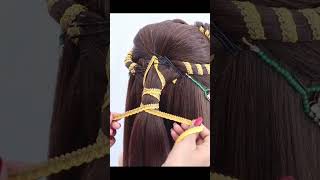 High Ponytail Hairstyle For Wedding Girls | Choti Hairstyle For Long Hair