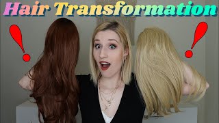 Hair Transformation! | Insert Name Here (Inh) Hair Review | U-Clip 16 Inch & Yoyo Wig