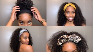 Head Band Wig | Luv Me | Easy Quick & Simple