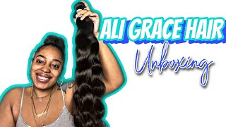 Ali Grace Hair Unboxing | Brazilian Body Wave