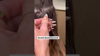 Keratin Bond Removal#Hairextensions #Hairextension #Tiphair #Tapeinextensions #Hairextensionist