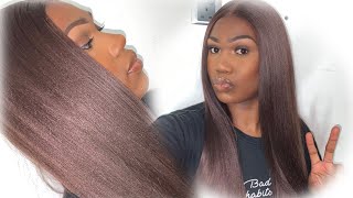 Aliexpress Synthetic Yaki Texture Lace Front Wig Review