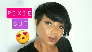 D.I.Y How To/ Pixie Cut With 27 Piece