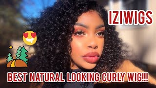 Must Have Deep Wave  Curly 360 Lace Wig | So Natural Looking | Iziwigs
