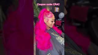 Traditional Sew In Tutorial  Pink Hair Dye & Half Up Half Down Fishtail Braids Ft.@Ulahair