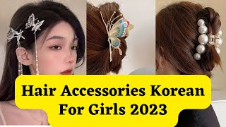 Hair Accessories Korean For Girls 2023 Stylish Latest Design 0.3
