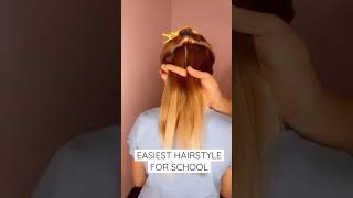 Easy Hairstyle Idea For School | Audrey And Victoria