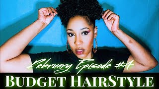 Curly Puff Afro Ponytail | Short Kinky Curly Ponytail | High Ponytail | Synthetic Ponytail