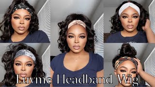 Realistic & Natural Loose Wave Headband Wig With A Lace | Luvme Hair | No Glue Needed!