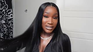 Just Gorgeous  | 30'' Inch Lace Frontal Wig Install | Aliexpress