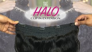 The Halo Clip In Extension Tutorial - New Invention By Vanessa Weavepro