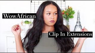 Clip In Extensions In Natural Hair (Wowafrican Review) | Gracelyn Maria