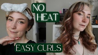 Easy Overnight Curls | No Heat/Damage | Crown Curls