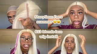 I Almost Scammed A Wig Company Ft 613 Freedom Aliexpress Synthetic Heat Resistant Lace Wig