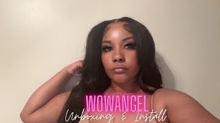 The Best Hd Lace Body Wave Wig |Wowangel Unboxing/Install