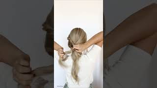  Stop Doing A Simple Ponytail  Do This Instead #Shorts