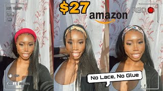 Quick And Easy Headband Wig Installation| Monique Destiny