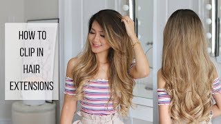 How To Clip In Hair Extensions | Luxury For Princess Review