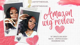 Amazon Headband Wig Review!!!!