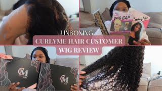Curlymehair Unboxing: Do Customers Get The Same Quality As Influencers? Waterwave + Straight Hd Wig