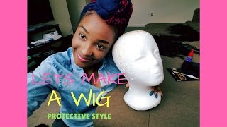 How To Make A U-Part Wig / Pictures