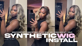 Wig Install | Sensationnel Butta Undetectable Hd Lace Front Wig - Ocean Wave 30" + Grwm