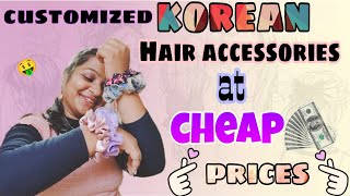 Customized Koreanhair Accessories At Affordable Prices || Manjuvemuriofficial ||