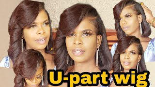 How To Install A Bob Cut U-Part Wig All You Need To Know Diy Beginner Friendly Tutorial